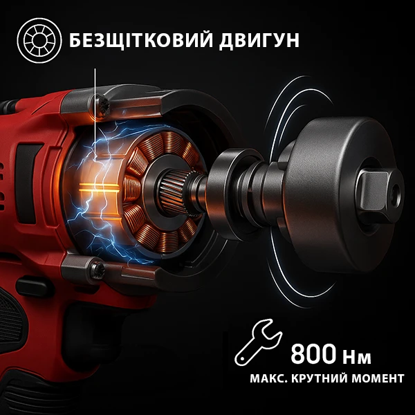 БЕЗЩІТКОВИЙ ДВИГУН — ТИХА МІЦЬ НА МАКСИМУМІ