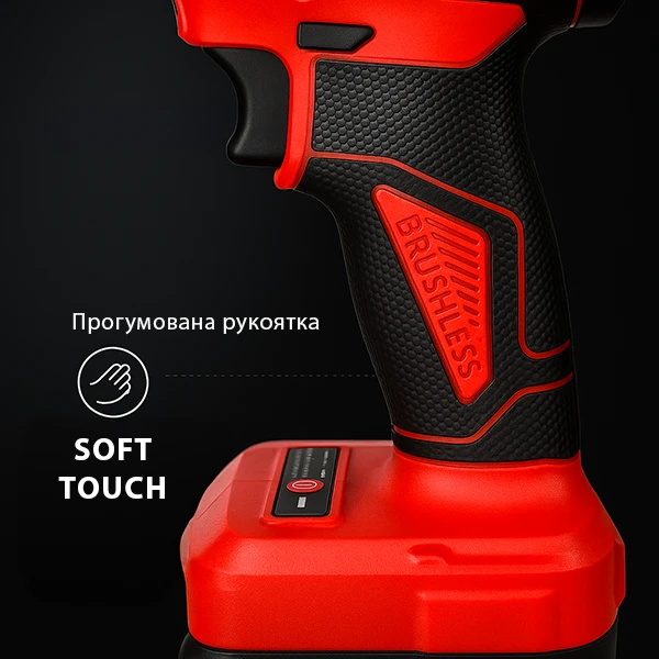 РУКОЯТКА SOFT TOUCH — ЗРУЧНІСТЬ, ЯКУ ВІДЧУВАЄШ